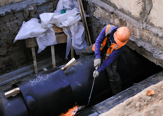 Sewer cleanup