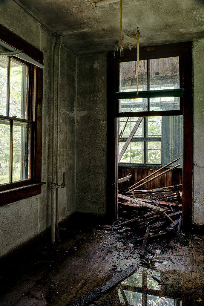 fire damaged home water extraction restoration