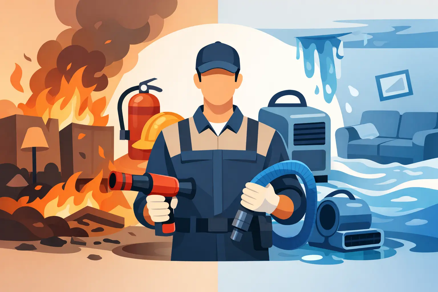 What Is a Fire and Water Restoration Technician?